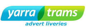Yarra Trams advert trams beginning with U
